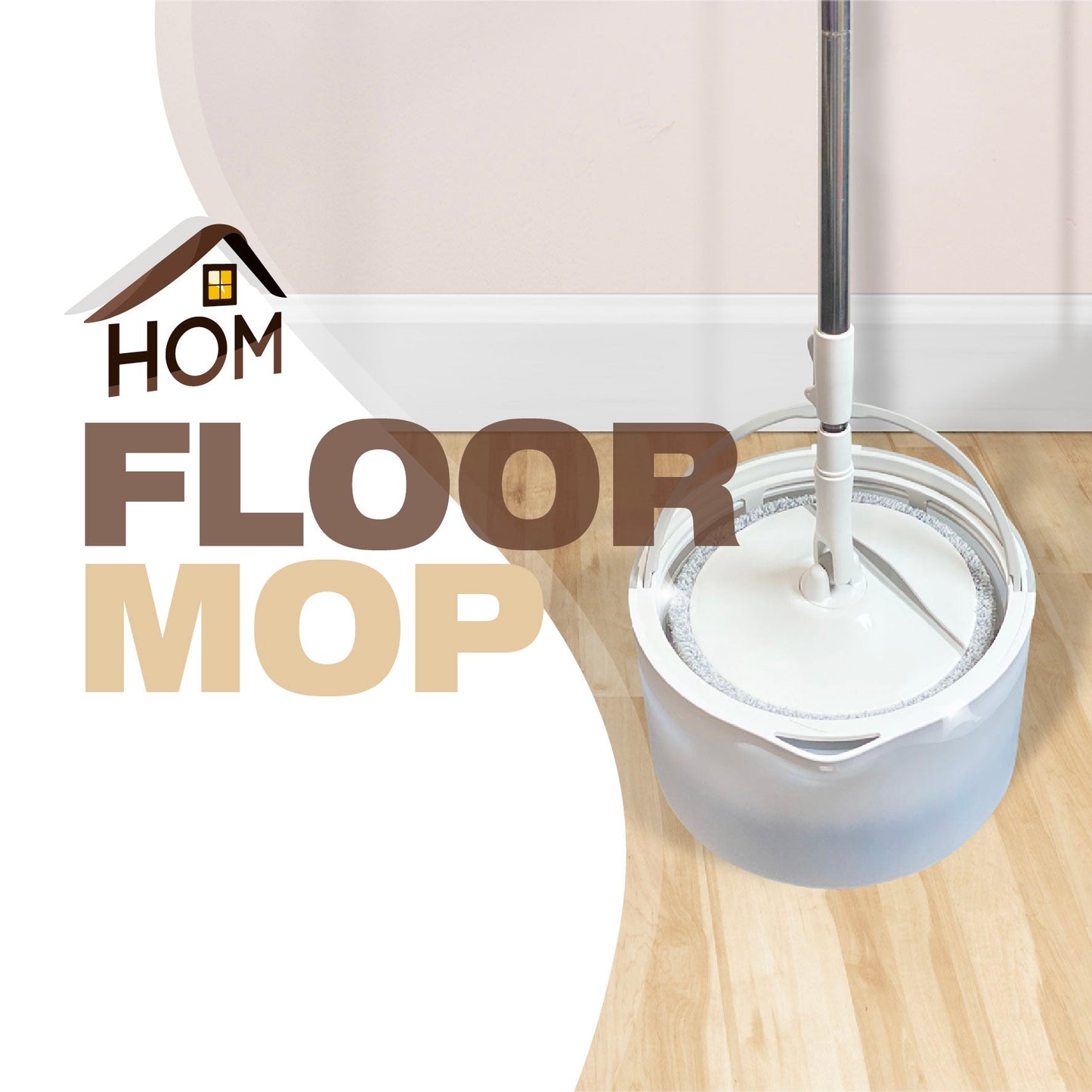 HOM Spin Mop Round