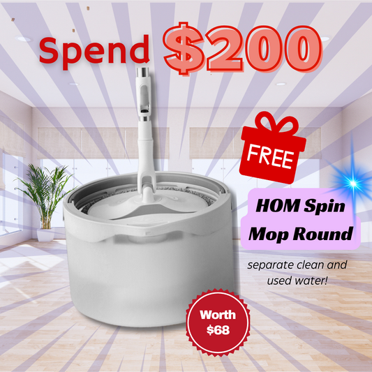 HOM Spin Mop Round