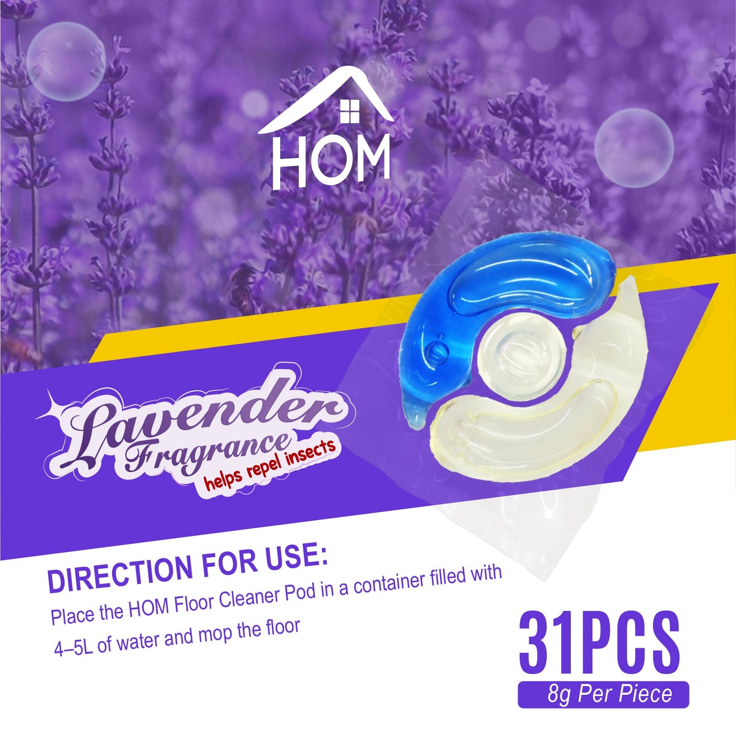 HOM All-in-1 Floor Cleaner Pods