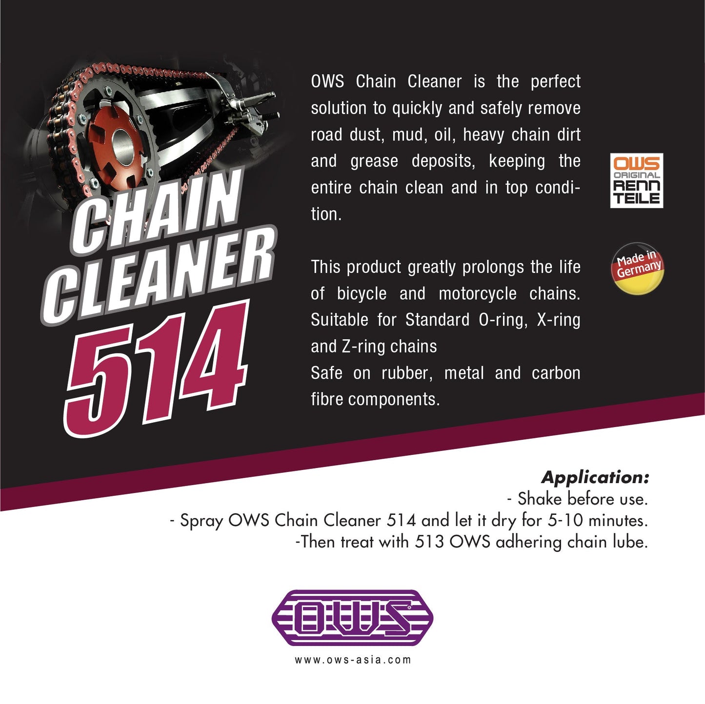 OWS Chain Cleaner 514
