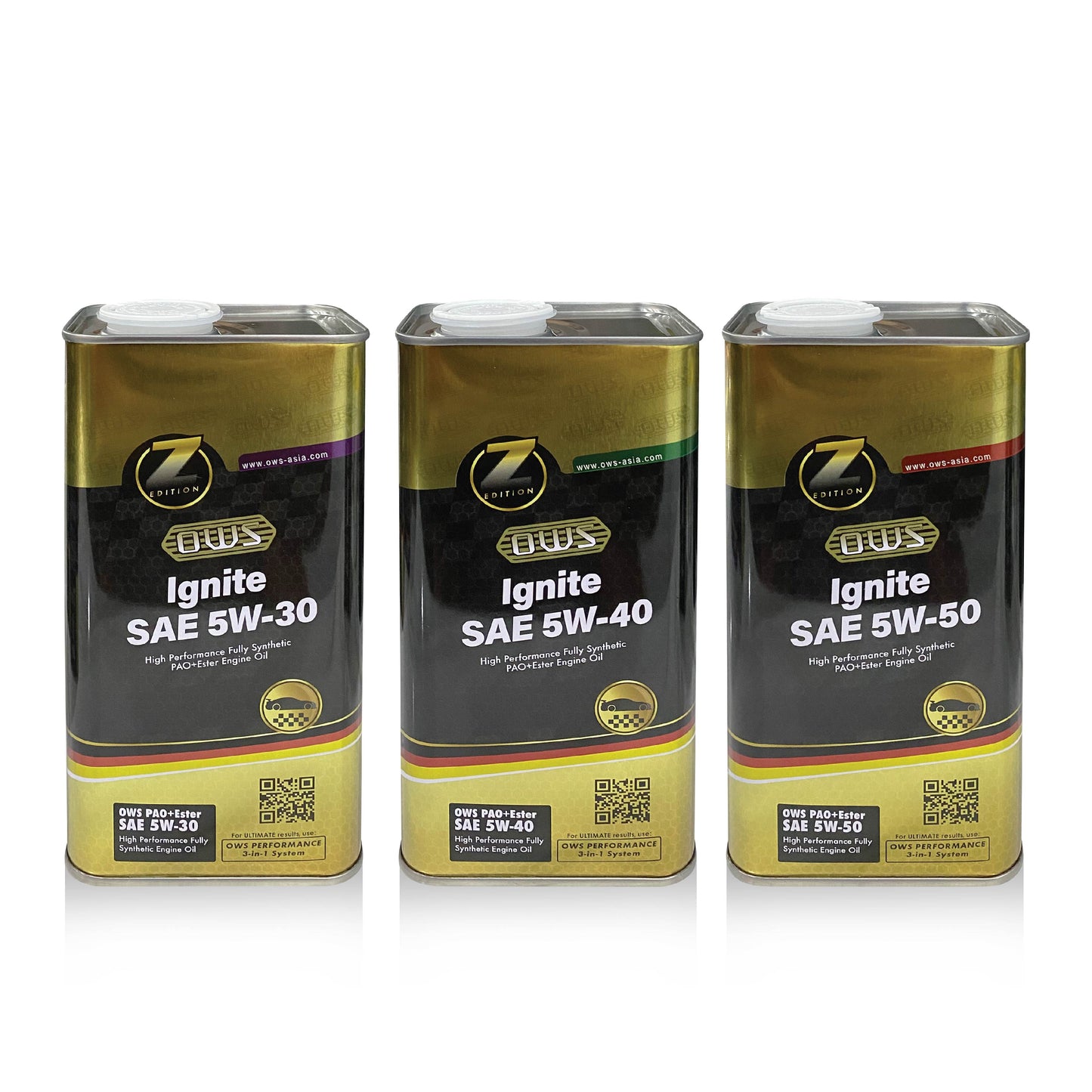 Ignite PAO+Ester High Performance Fully Synthetic Engine Oil 1L